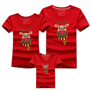 Christmas Mom Daughter Clothes Father Son Matching Clothing