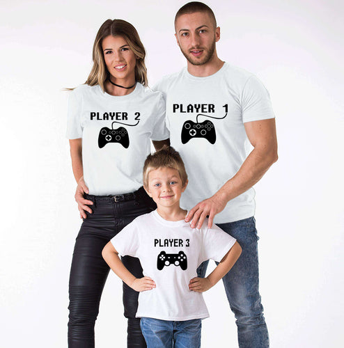 Player 1/2/3 Family Matching Clothes