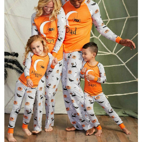 Hot Fashion Family Matching Halloween Pajamas Set