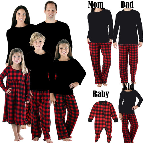 Cotton Family Matching Christmas Pajamas Set