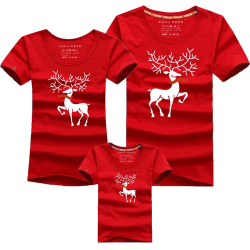 Christmas Mom Daughter Clothes Father Son Matching Clothing